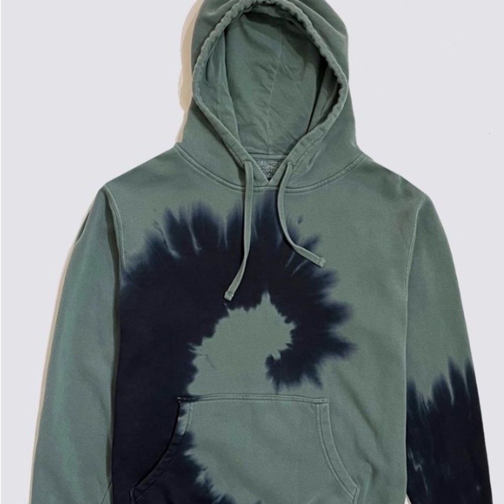 Assembly Label Green and Black Artistic Sweatshirt
